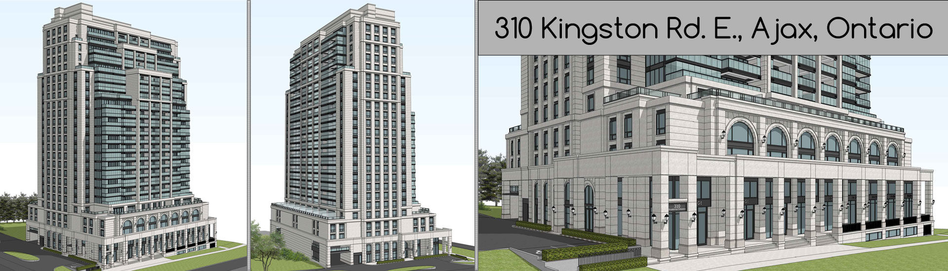 New Condominium 310 Kingston Road, Ajax, Ontario